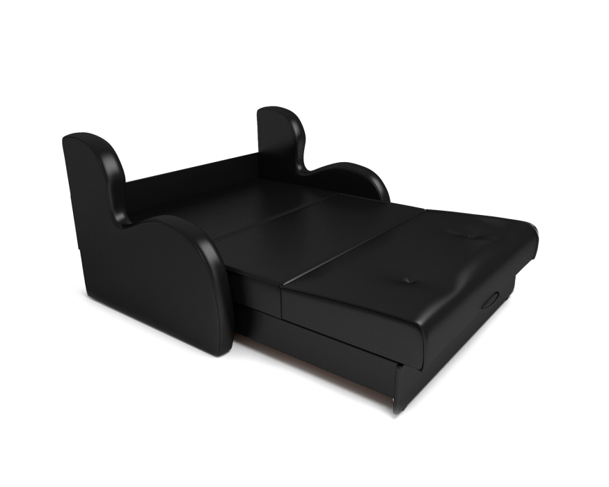 Диваны кровати со спальным местом, Диван прямой аккордеон Атлант 120 см (Кожзам)