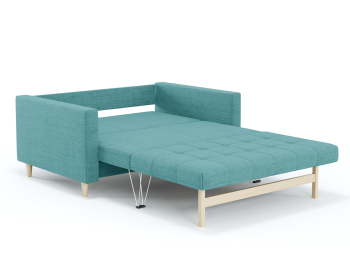 Диван-кровать еврокнижка Квадро, рогожка