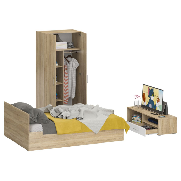 Спальные гарнитуры, Спальня Стандарт № 3 с кроватью 1400