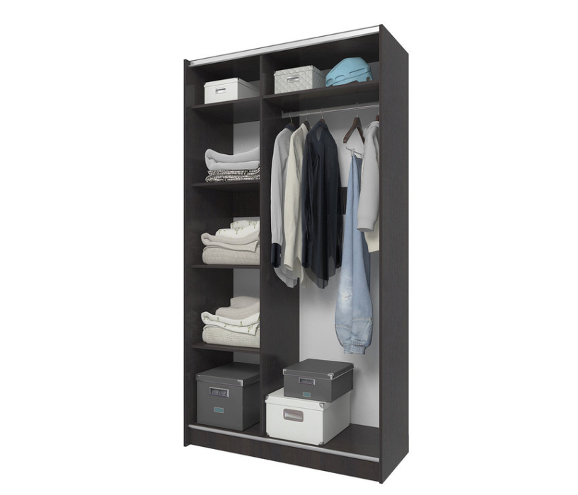 Шкафы-купе, Шкаф-купе Манхеттен М 1213х2300х555, 2 зеркала