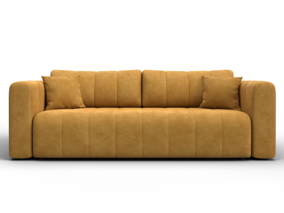 Диваны с ящиком для белья, Диван прямой Лига-062 НПБ, Велюр BRUT