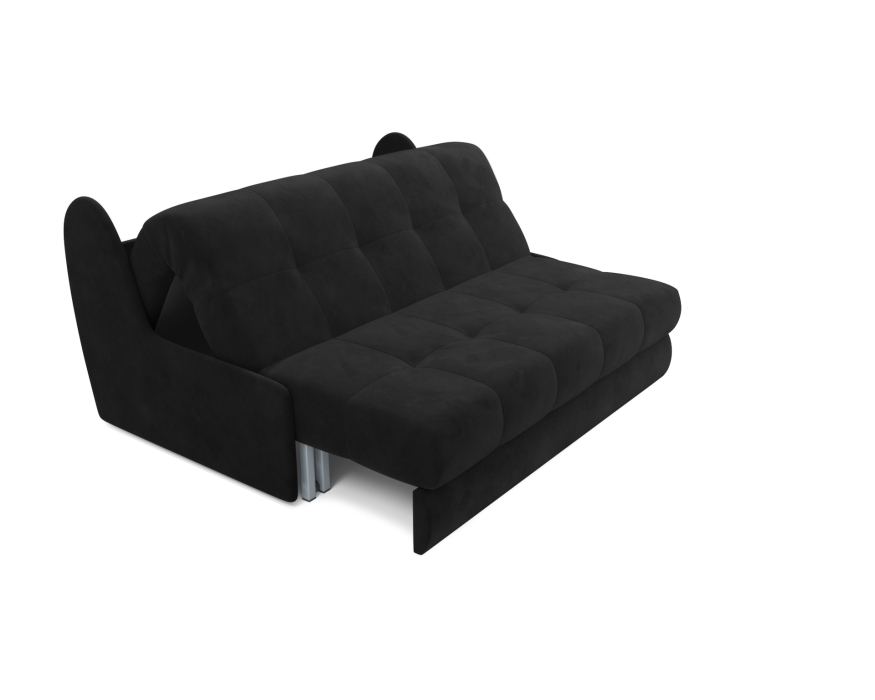 Диваны с ящиком для белья, Диван аккордеон Барон №2 ППУ 155х200 Велюр