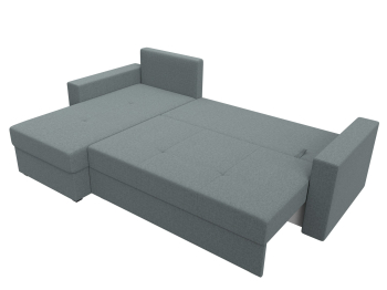 Диван угловой Верона Лайт левый угол, рогожка Амур