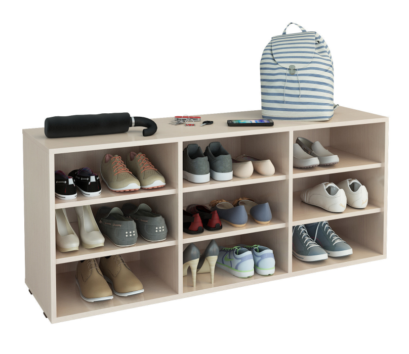 Обувницы, Полка для обуви Лана-3 ПОЛ-3П 