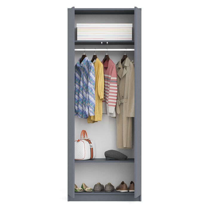 Шкафы двухстворчатые, Шкаф двухдверный Мори МШ800.1