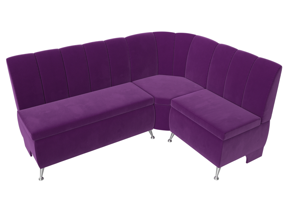 Диваны угловые кухонные, Диван кухонный угловой Кантри правый угол, микровельвет