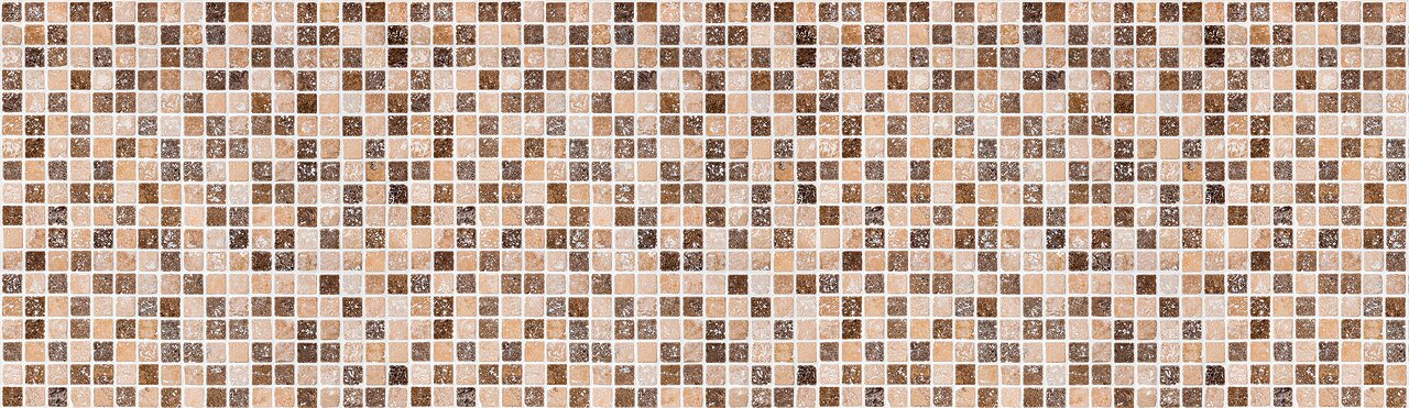 Стеновые панели из АБС-пластика, Кухонный фартук Мозайка 1000x600x1.5 мм глянец