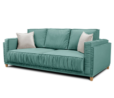 Диваны прямые, Диван кровать Бали, микровелюр