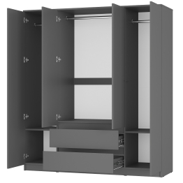 Шкаф для одежды и белья Симпл ШК-13