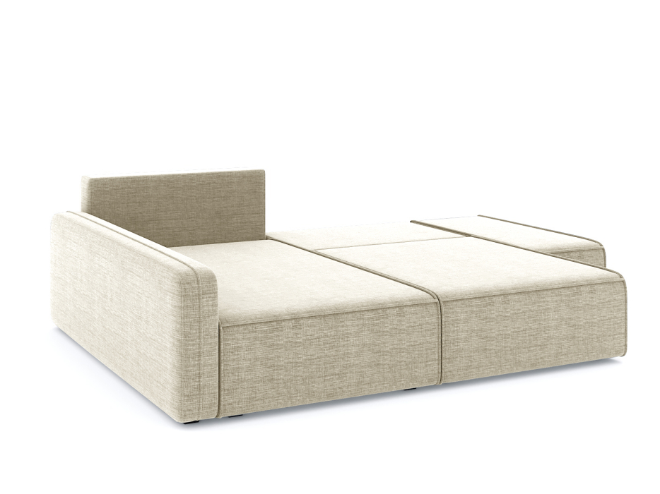 Диваны угловые в гостиную, Диван-кровать угловой Портленд еврокнижка НПБ, рогожка Дрим