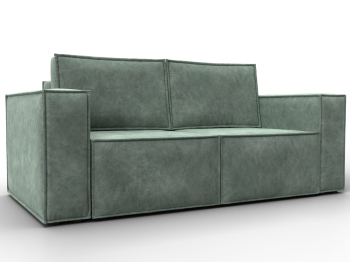 Диван прямой Куба мини, велюр BRUT