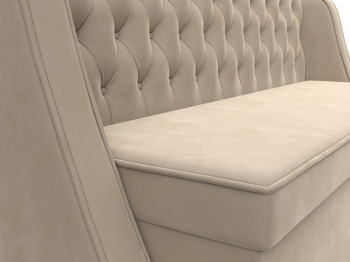 Кухонный прямой диван Лофт, велюр