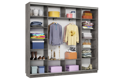 Шкаф-купе Премьер Лайт 57 (08;08;08) трехдверный