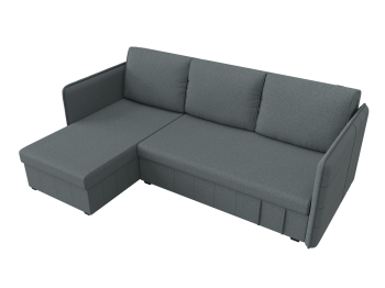 Угловой диван Слим левый угол, рогожка Амур