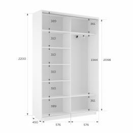 Шкаф-купе Экспресс 2-х дверный Фотопечать Шелк Стекла 120х45х220