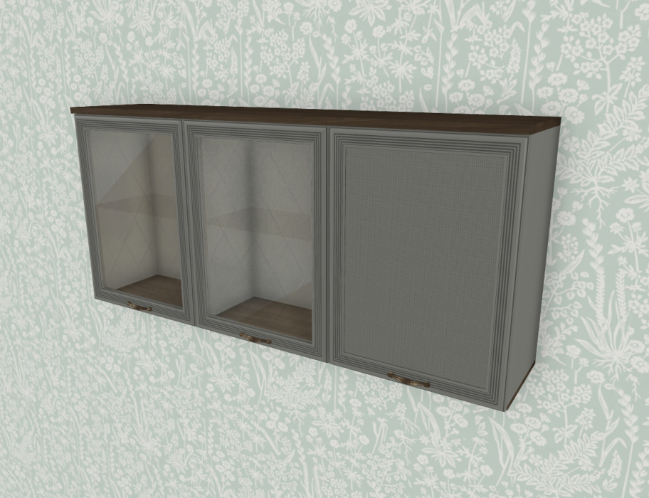 Настенные полки, Модульная система Карина Антресоль АН-1012