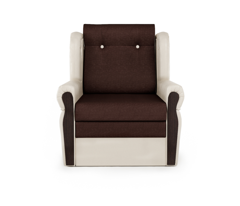 Кресла-кровати, Кресло-кровать Классика М, экокожа/рогожка