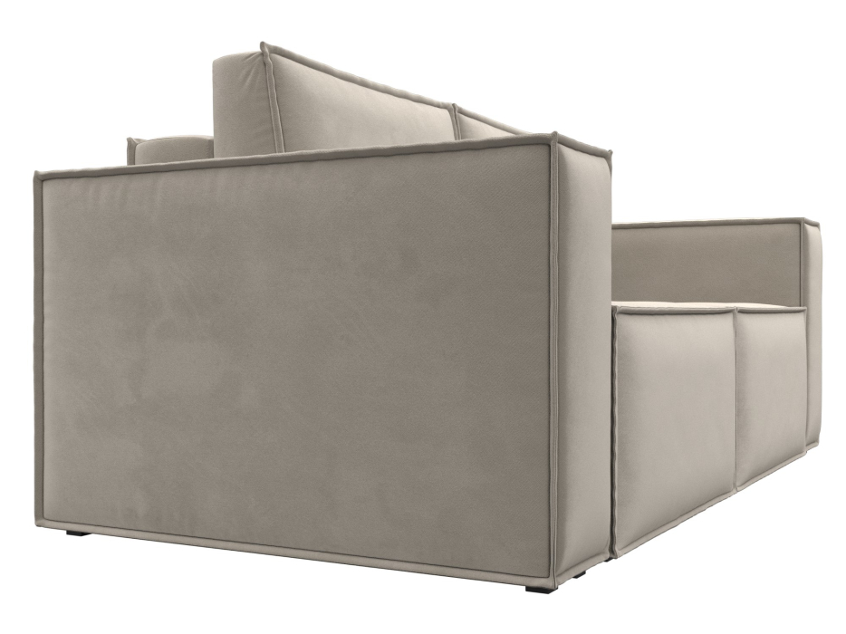 Диваны кровати со спальным местом, Диван прямой Куба мини, микровельвет