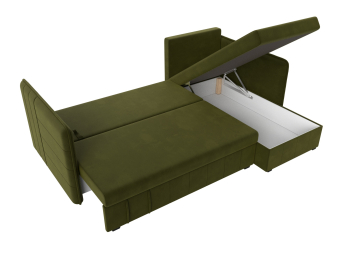 Угловой диван Слим правый угол, микровельвет