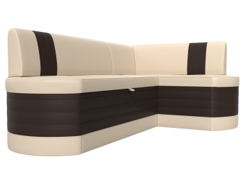 Кухонный угловой диван Токио правый угол, экокожа