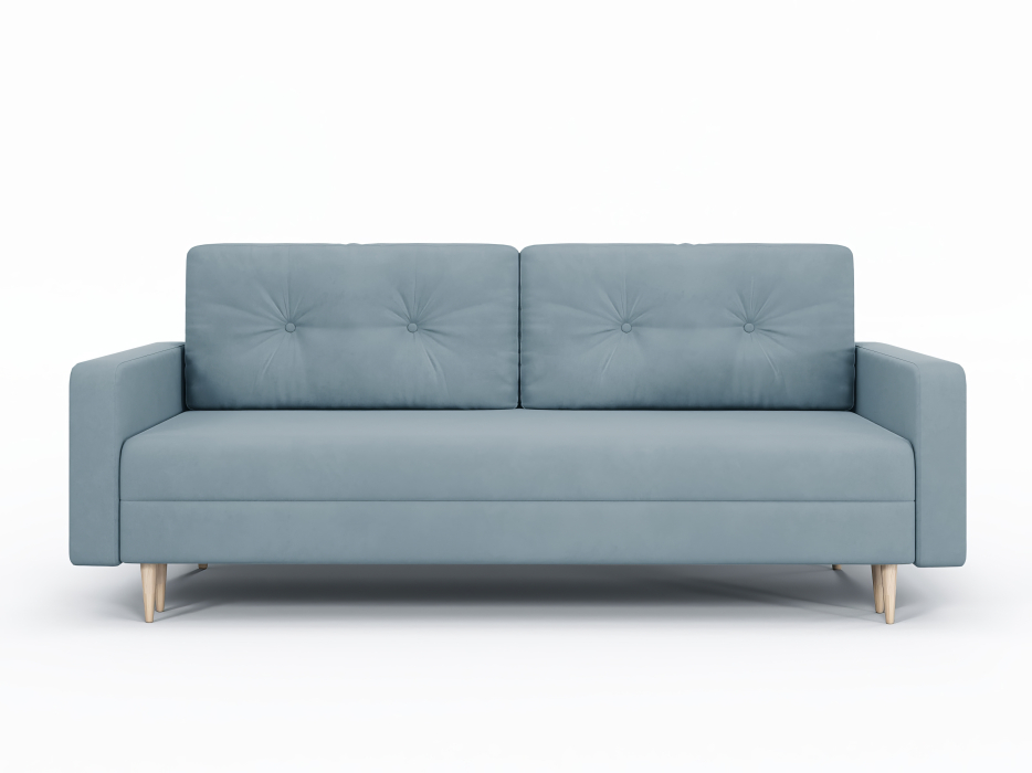 Диваны еврокнижки, Диван-кровать еврокнижка-пантограф Флорида, велюр