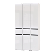 Шкафы распашные, Три пенала с выдвижными ящиками Сидней