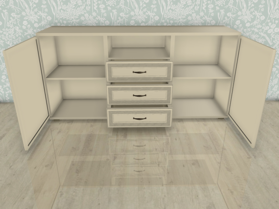 ТВ-тумбы, Модульная система Карина Тумба ТБ-1011