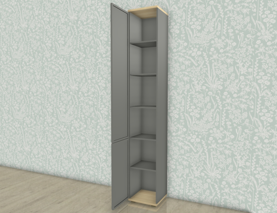 Шкафы одностворчатые, Модульная система Карина Шкаф ШК-1042