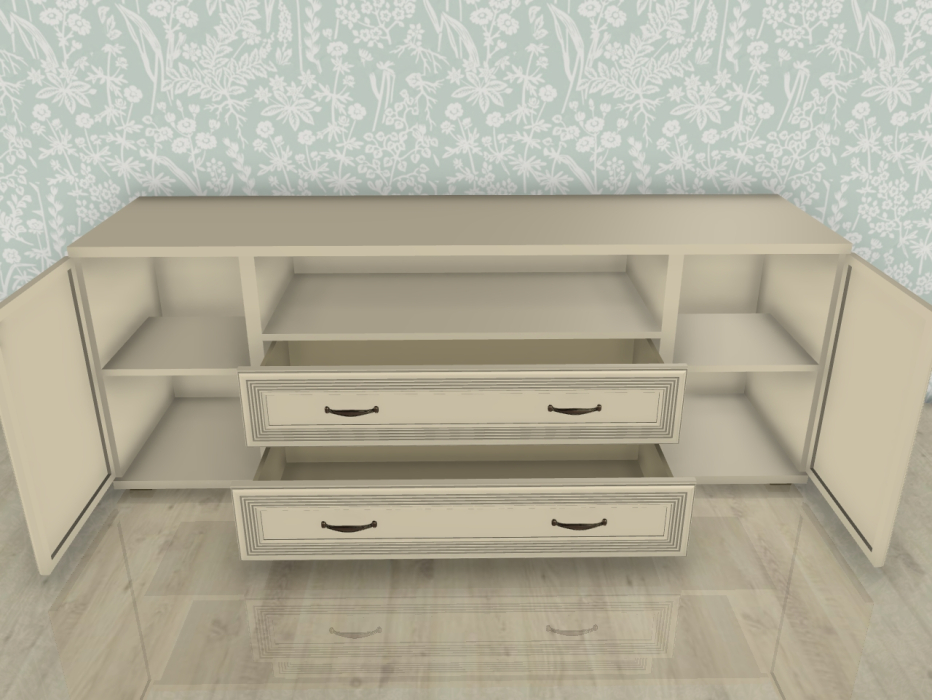 ТВ-тумбы, Модульная система Карина Тумба ТБ-1021