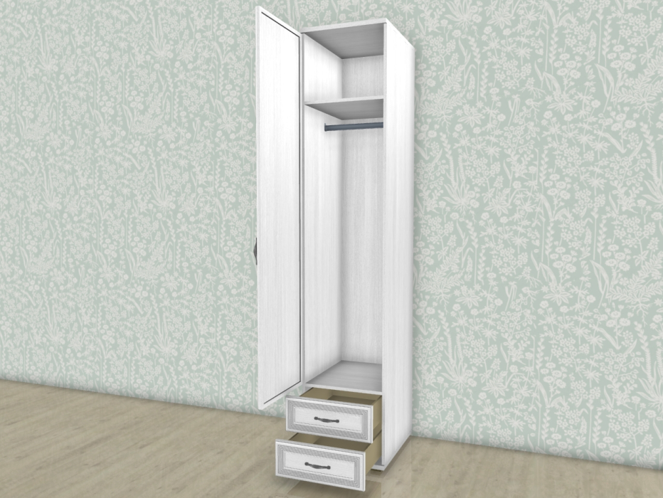 Шкафы одностворчатые, Модульная система Карина Шкаф ШК-1022