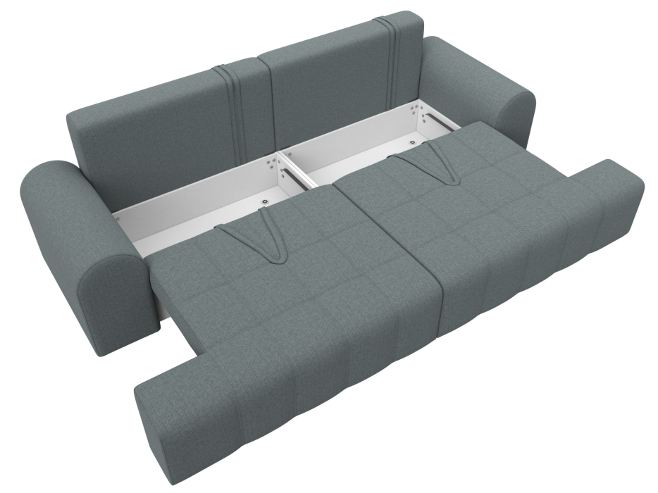 Диваны еврокнижки, Диван прямой Лига-080, рогожка Амур