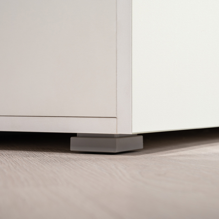 Прихожие, Шкаф-пенал в прихожую с обувницей и зеркалом Октава.