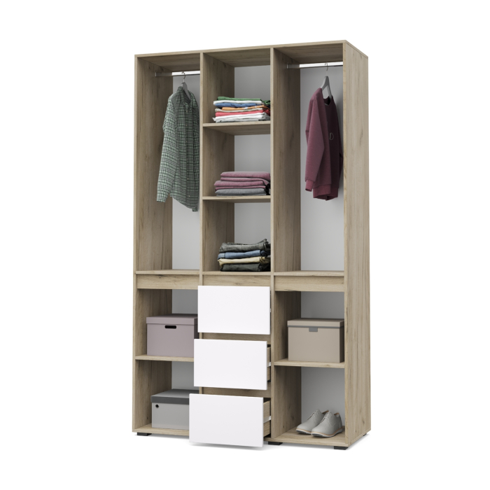 Шкафы распашные, Модульная система Тифани Т34 Шкаф