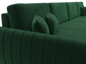 Диван П-образный Лига-057 НПБ Лонг, велюр SEVEN