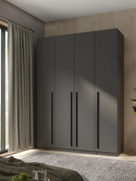 Шкаф для одежды распашной с ящиками 4-х дверный, София, 2200х1600х520 мм