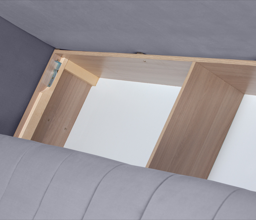 Диваны еврокнижки, Диван кровать прямой  Чилетти, микровелюр