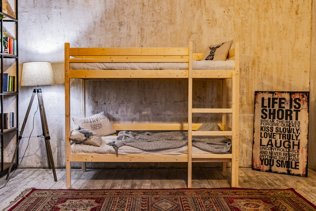 Для подростков, Детская двухъярусная кровать Дональд 90х200