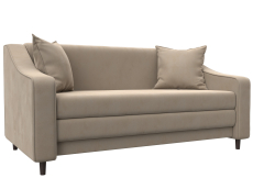 Диваны кровати прямые, Диван прямой Лига-071, велюр SEVEN