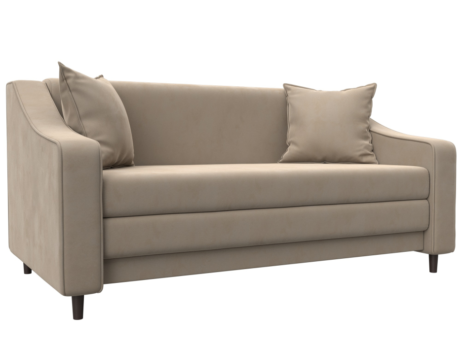 Диваны кровати прямые, Диван прямой Лига-071, велюр SEVEN