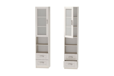 Пенал стекло/ящики Колибри