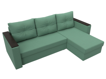 Диван угловой Атланта бес стола универсальный угол, рогожка Амур