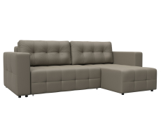 Диваны угловые в гостиную, Диван угловой Лига-075 угол универсальный, экокожа GRIFON