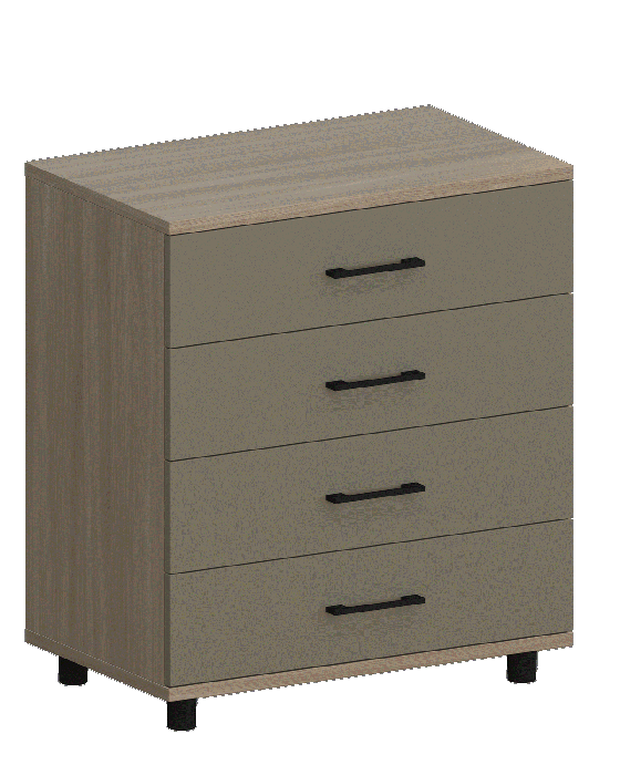 Комоды, Модульная система Грейс Комод КМ-5032  Ясень Асахи