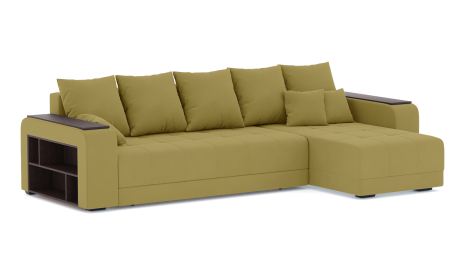 Диван-кровать угловой Дубай еврокнижка, велюр