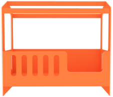 Кровати-домики, Сказочный домик ДС-1/1 80x180