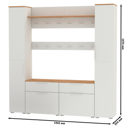 Узкая мебель в прихожую Октава № 35