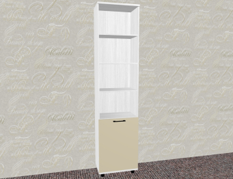 Модульная система Грейс Шкаф ШК-5055  Снежный Ясень