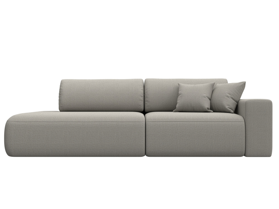 Диваны еврокнижки, Диван прямой Лига-036 НПБ Модерн подлокотник справа, рогожка Амур