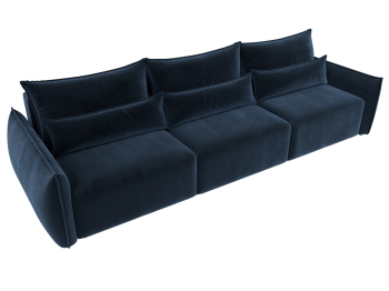 Диван прямой Лига-051 НПБ Лонг, велюр TOWER