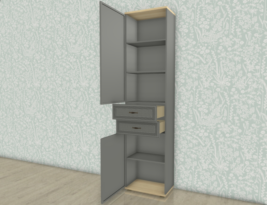 Шкафы одностворчатые, Модульная система Карина Шкаф ШК-1045